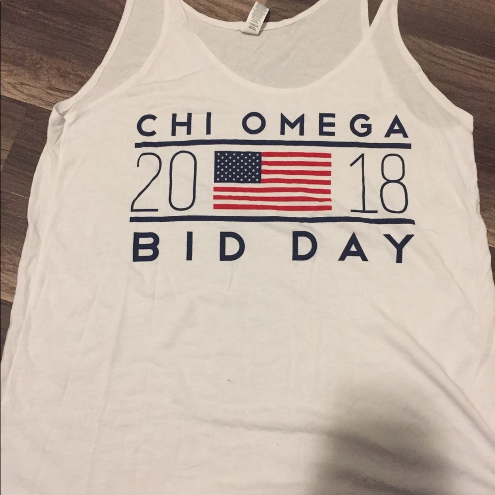 Chi omega tank top